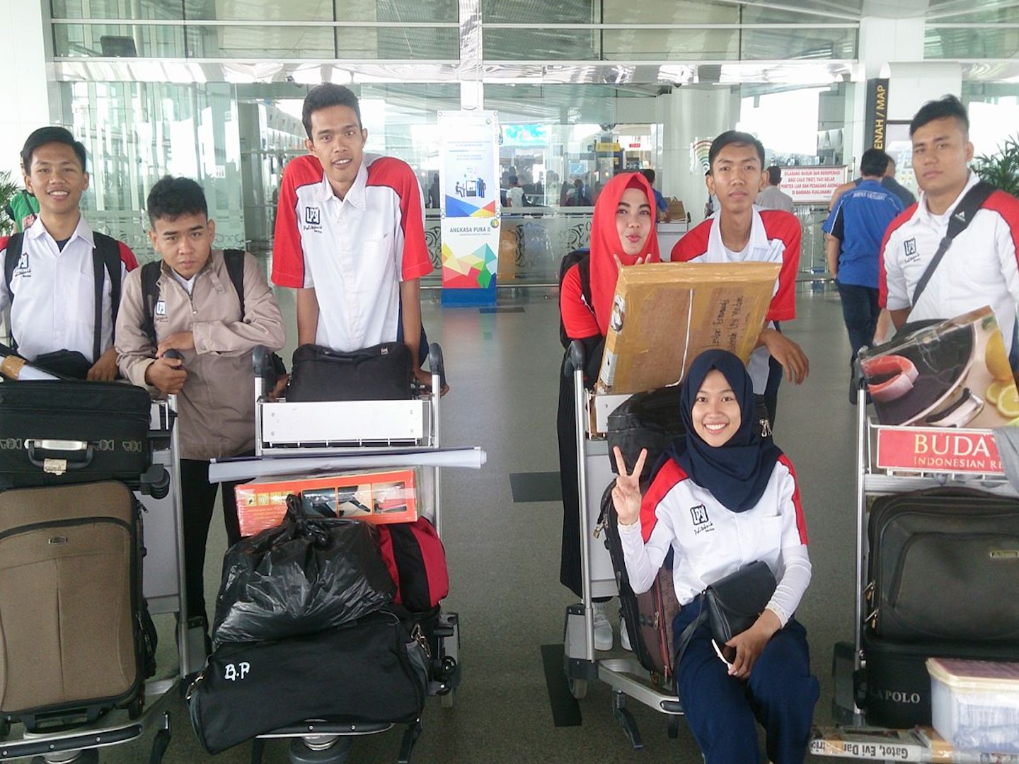 My Team at Kualanamu Airport